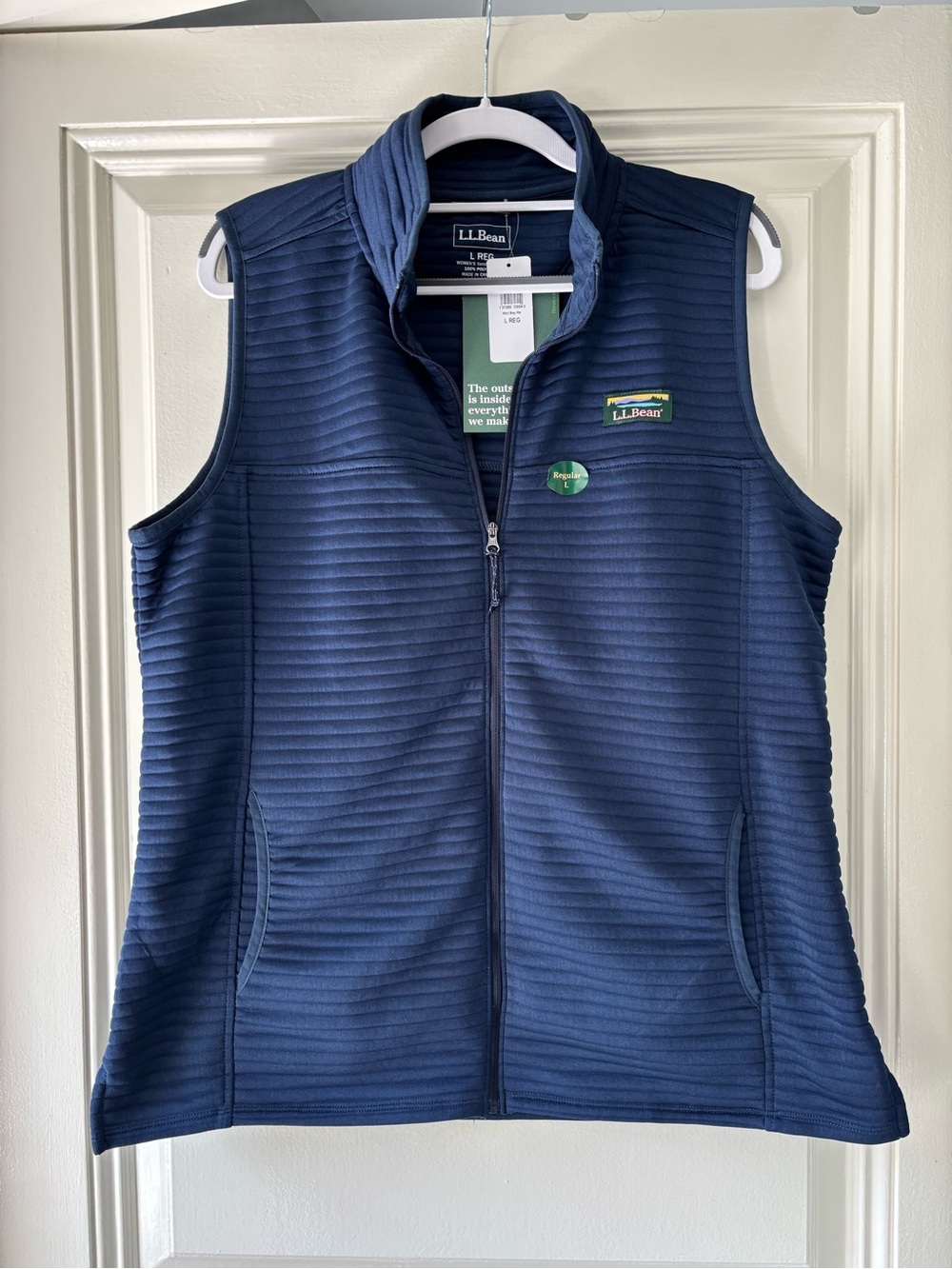 L.L. Bean Women's Navy Airlight Vest